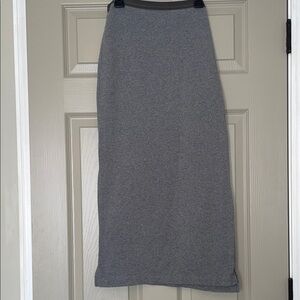 Small GAP Women's Gray Slit Pencil Skirt